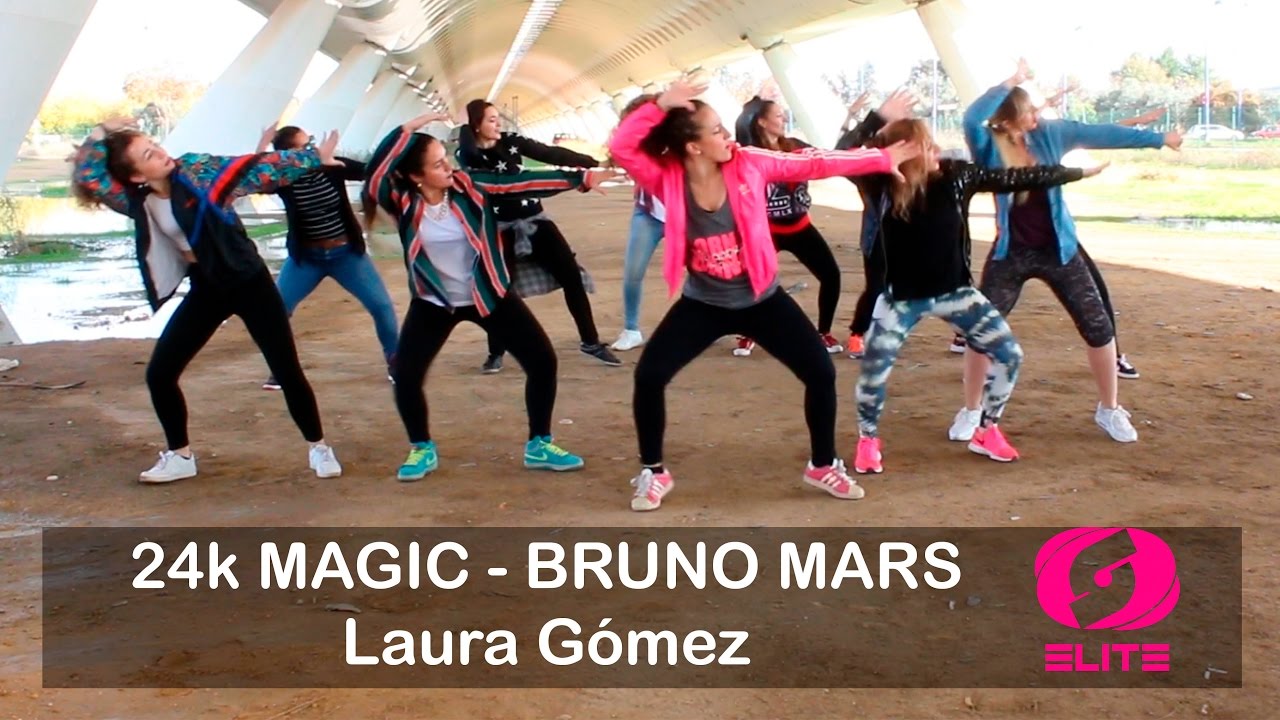 Laura Gómez -24k magic-salsation coreography.