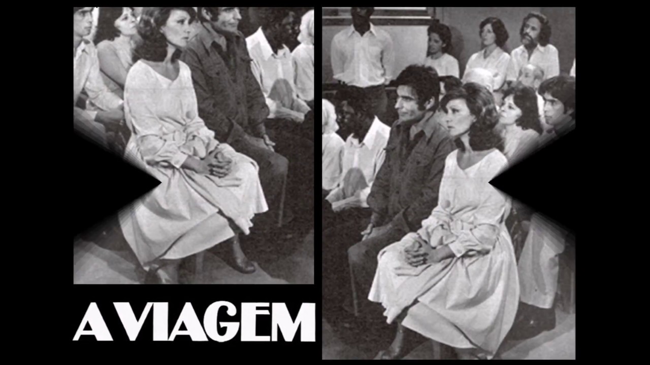 A VIAGEM  -  TV TUPI - CASAL PROTAGONISTA e  a música  SANS AMOUR