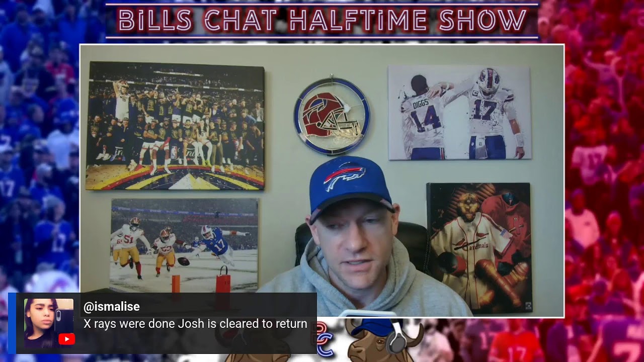 Bills Browns halftime Show | James Cook is ROLLING