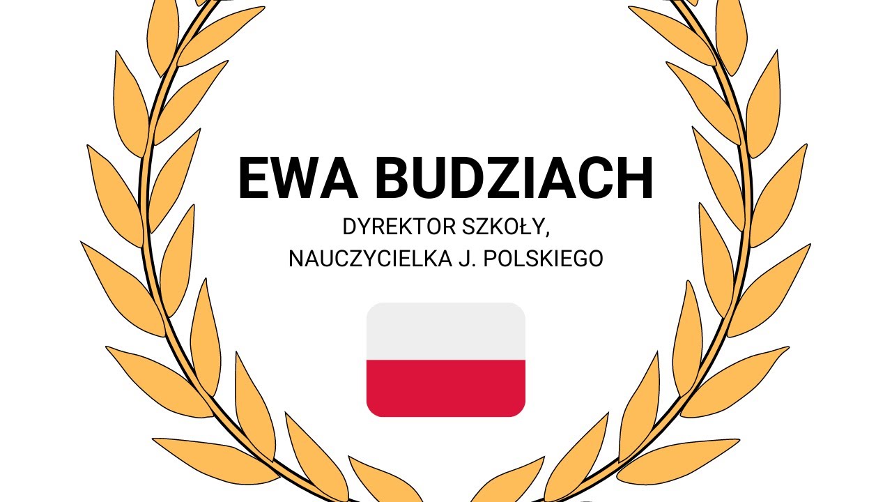 Poznaj swojego nauczyciela! Pani Ewa Budziach, dyrektor I LO oraz nauczycielka j. polskiego