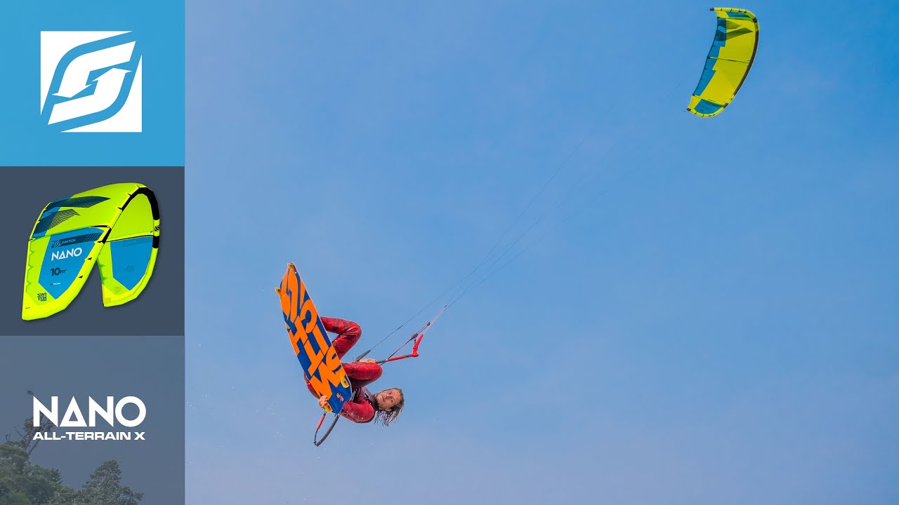 Nano - All Terrain Crossover Kite | Switch Kiteboarding