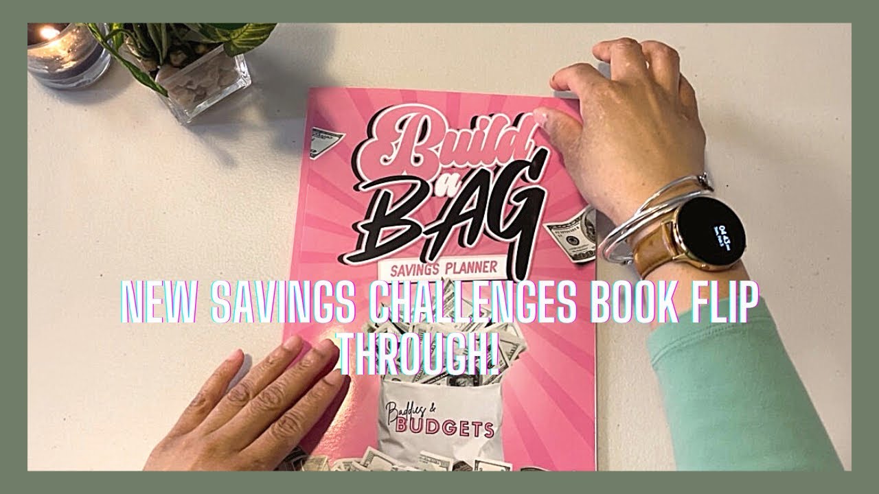 Baddies & Budgets New Savings Challenge Book Flip Through 📖