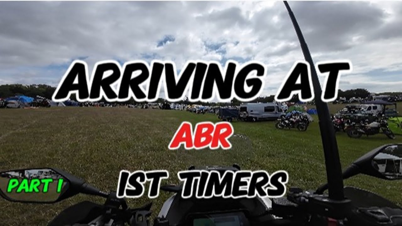 Arriving At ABR Festival 1st Time
