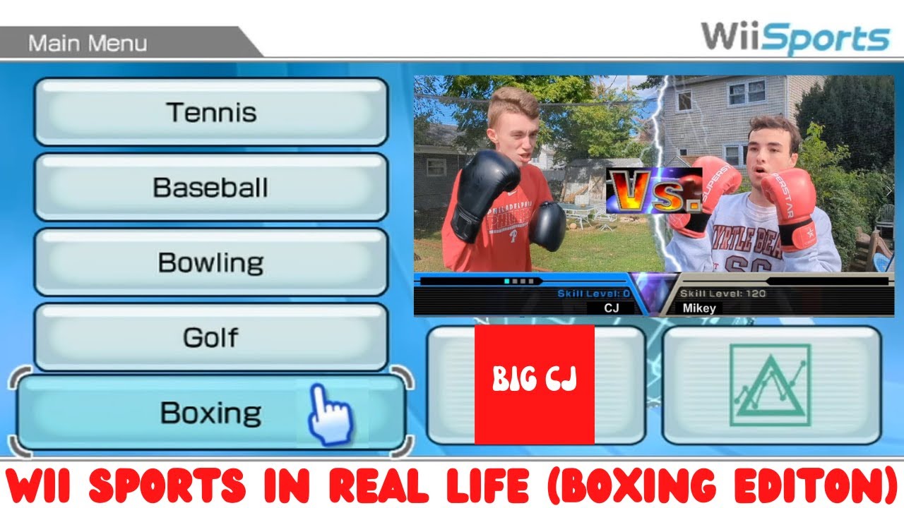Wii Sports In Real Life (Boxing Edition)