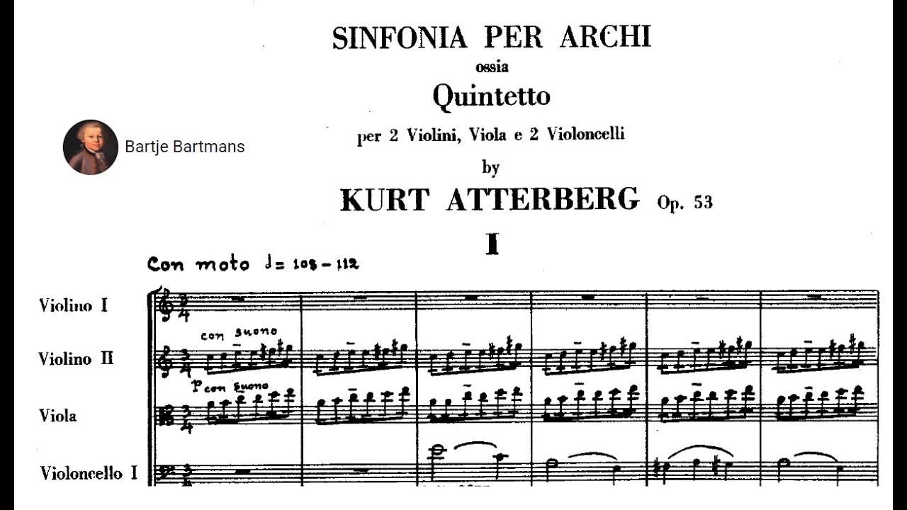 Kurt Atterberg - Sinfonia for Strings, Op. 53 (1953)