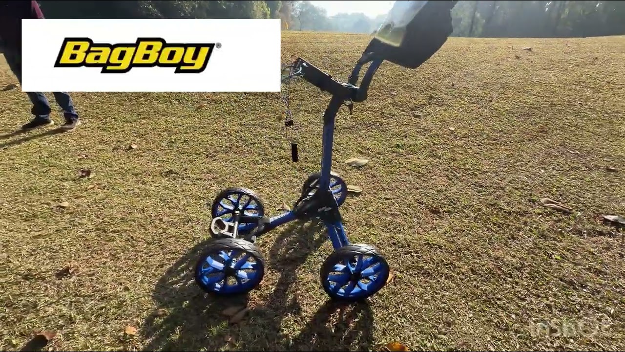 Bagboy quad pro golf push cart 