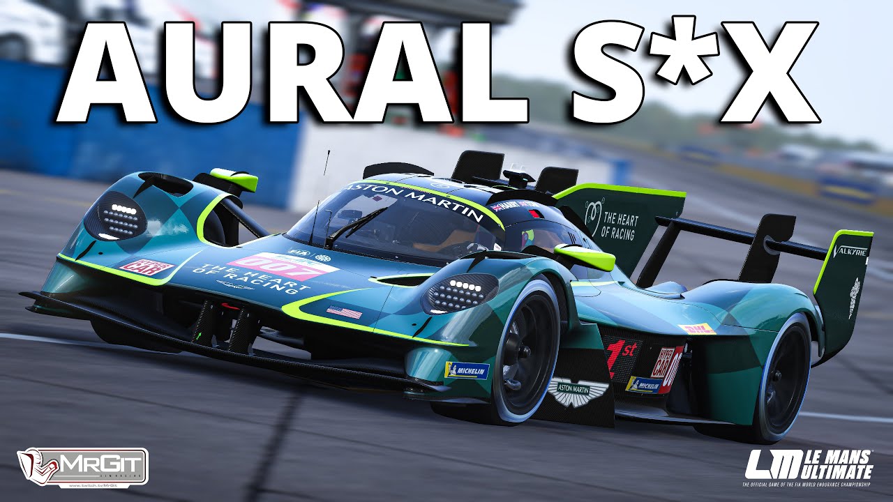 Le Mans Ultimate - The Aston Martin Valkyrie LMH V12 @ Sebring (trackcam & vr)