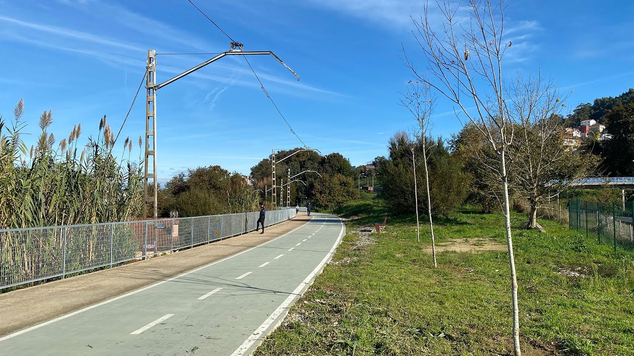 Así es la nueva Vía Verde de Vigo entre el centro de la ciudad y Chapela  - Metropolitano