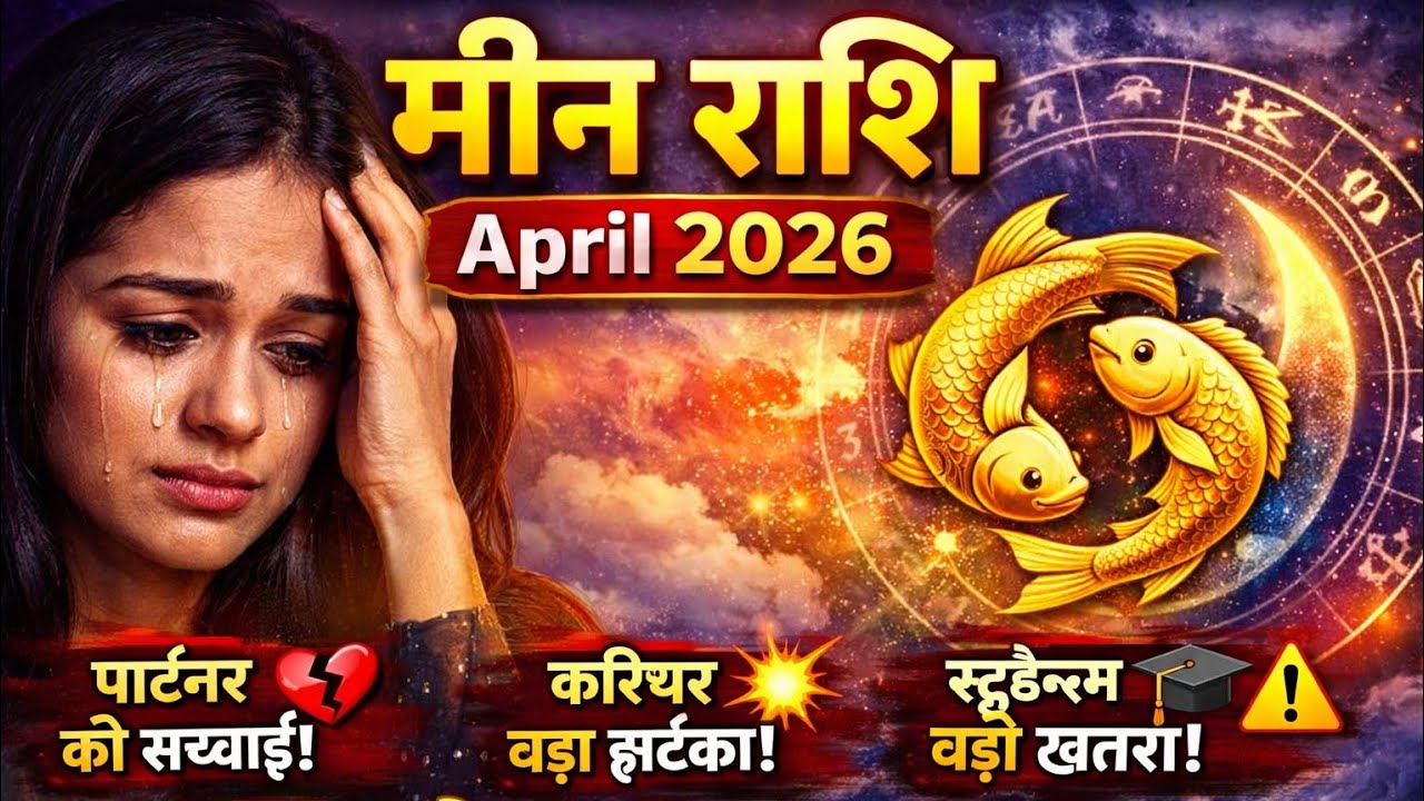 मीन राशि April 2026 🔥 सच्चाई जो कोई नहीं बताएगा Weekly Love Career Prediction