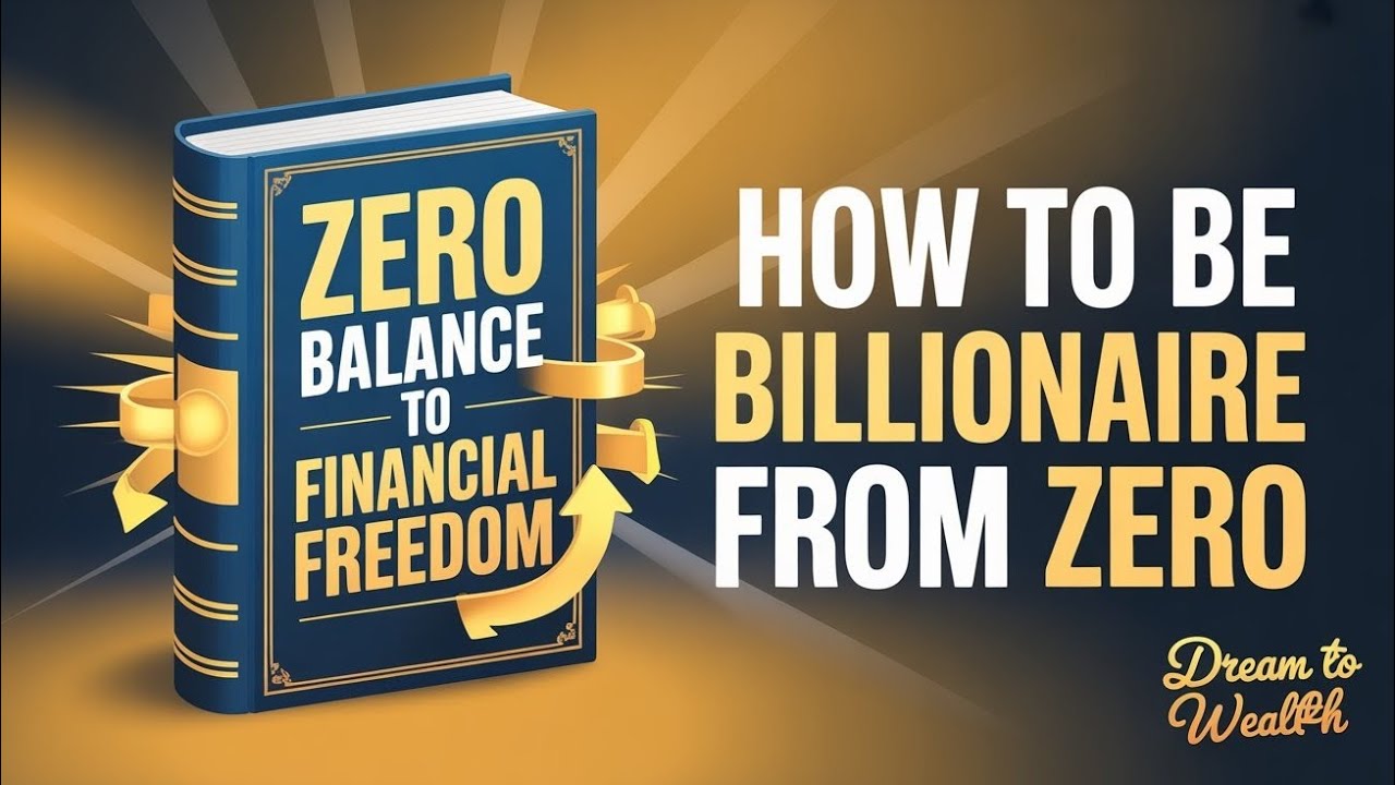 Zero Balance to Financial Freedom | How to Be Billionaire from Zero |