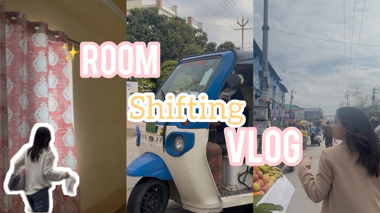 ROOM SHIFTING DAY|| Shifting to a new room 📦 || In Dehradun||#uttrakhand #room #shifting #challenge 