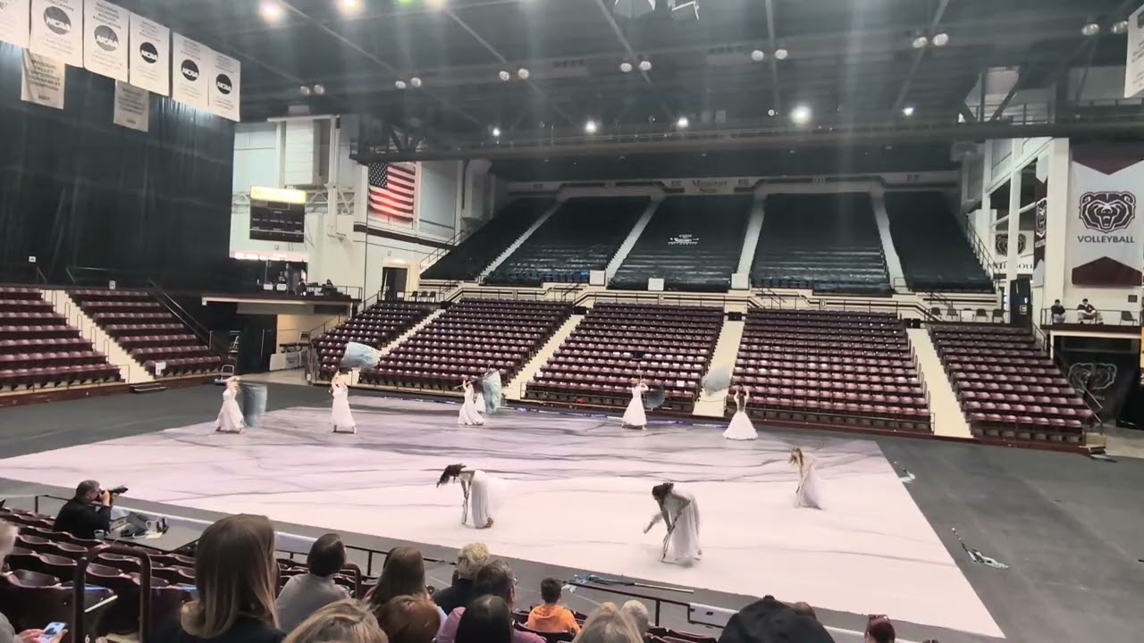 Republic high School Winter guard at Missouri State University (2/28/26)