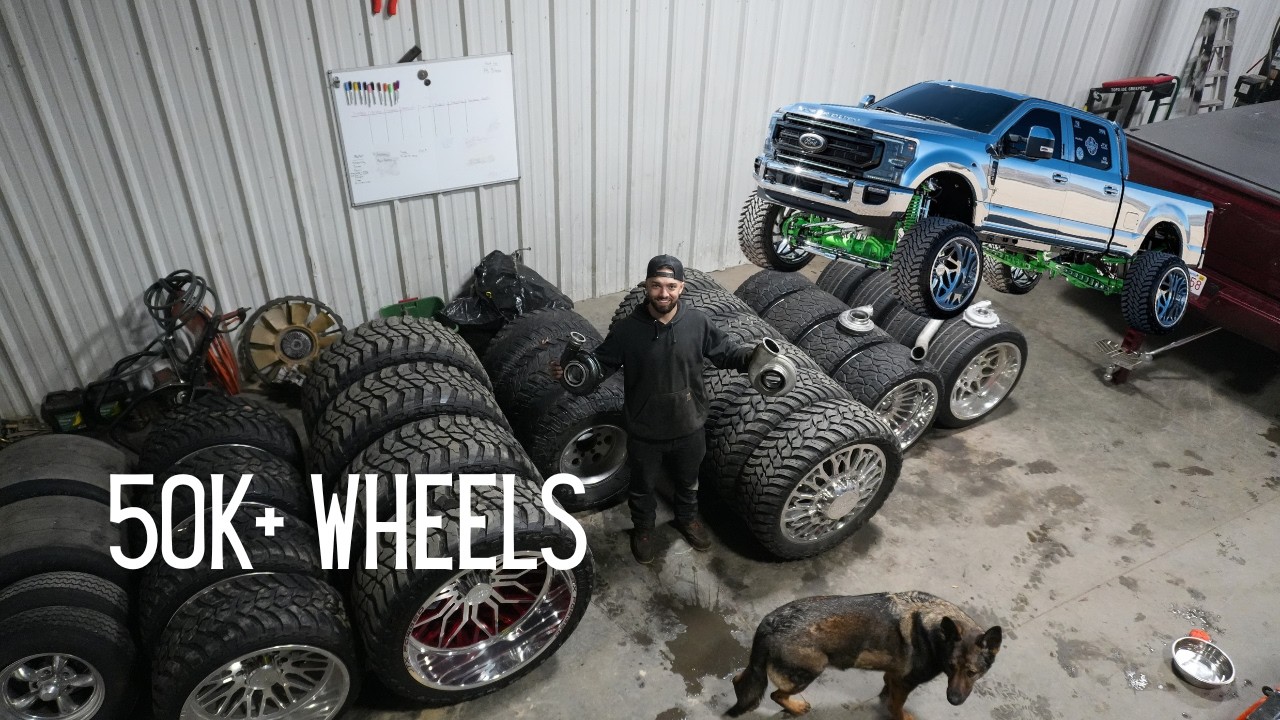 $50,000 WORTH OF WHEELS HEADED TO EAST COAST POLISHING!!
