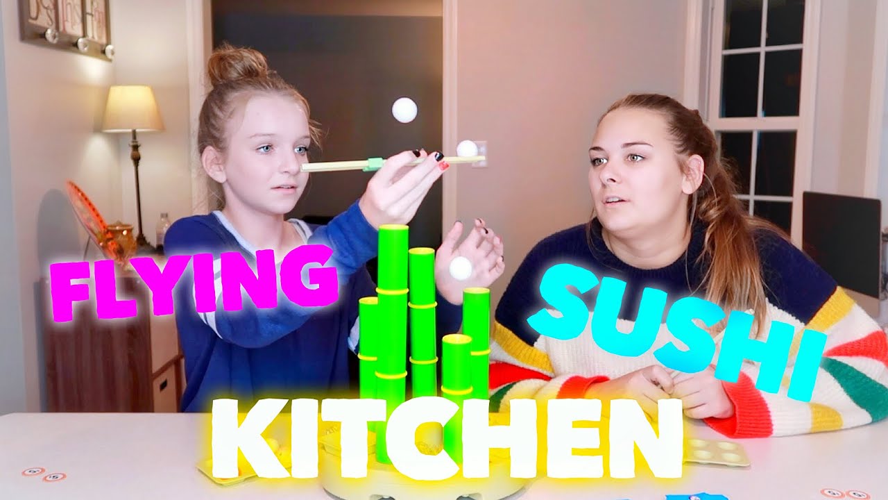FLYING SUSHI KITCHEN GAME | Bryleigh Anne