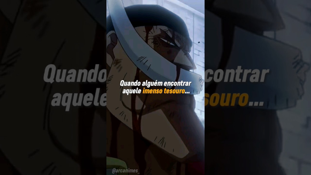 As &Uacute;LTIMAS PALAVRAS do Barba Branca 🔥. #onepiece #barbabranca
