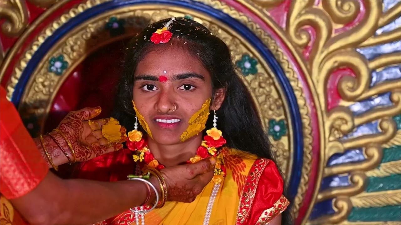 Routhu vari haldi vedukalu #haldi #haldiceremony 
