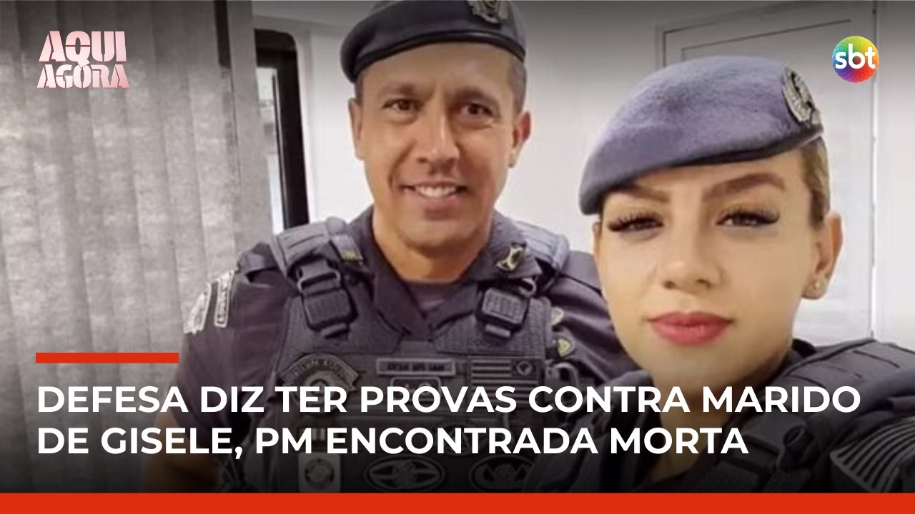 Defesa diz ter provas contra marido de gisele, PM encontrada morta | #AquiAgora