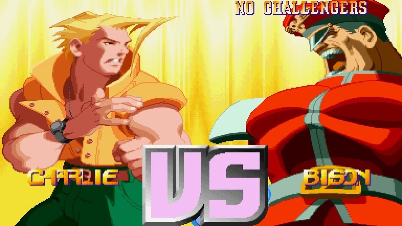 (PS4) X-Men vs Street Fighter Charlie and M.Bison arcade mode