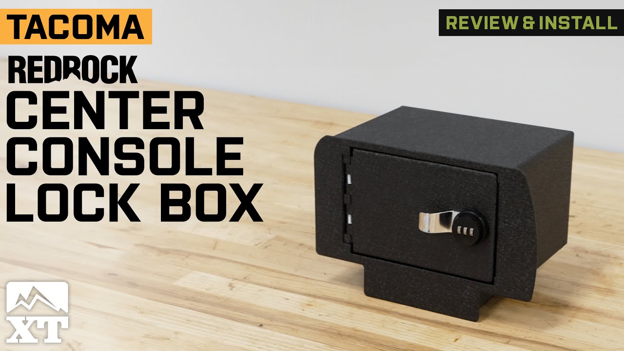 2005-2015 Tacoma RedRock Center Console Lock Box Review & Install