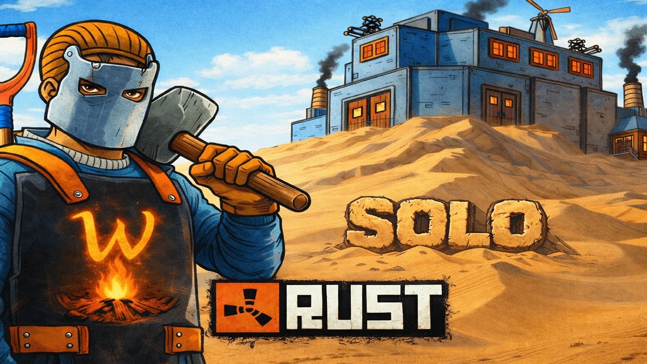 Okradol som Ruský klan | Solo gameplay (CZ/SK RUST)