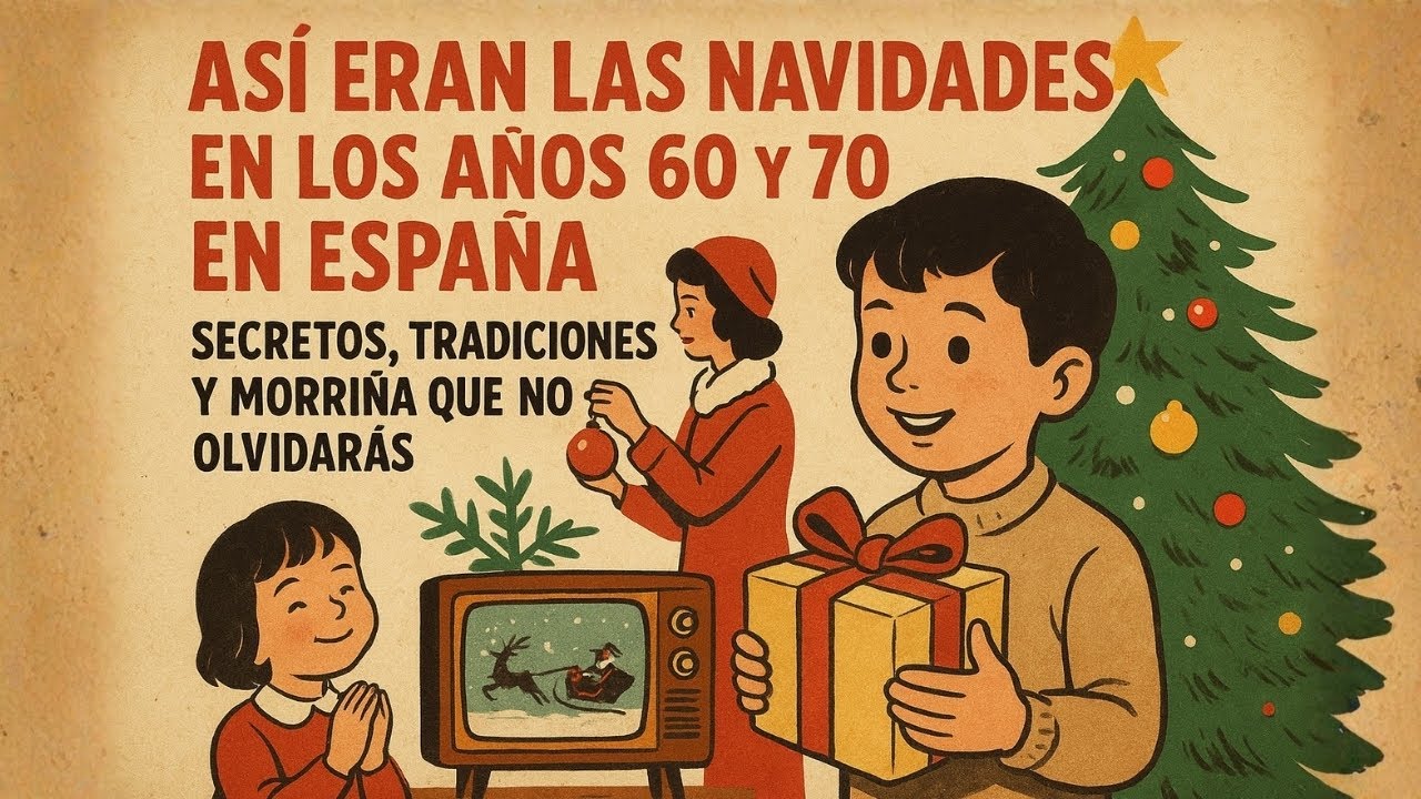 Asi eran las Navidades en los a&ntilde;os 60 y 70 en Espa&ntilde;a! Secretos, Tradiciones y Morri&ntilde;a