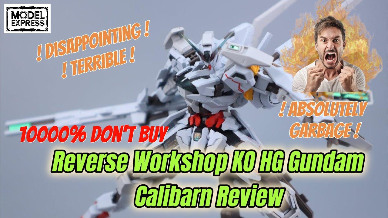 Разочарование! Ужасно! Полный отстой! Обзор Reverse Workshop KO HG Gundam Calibarn #gundam