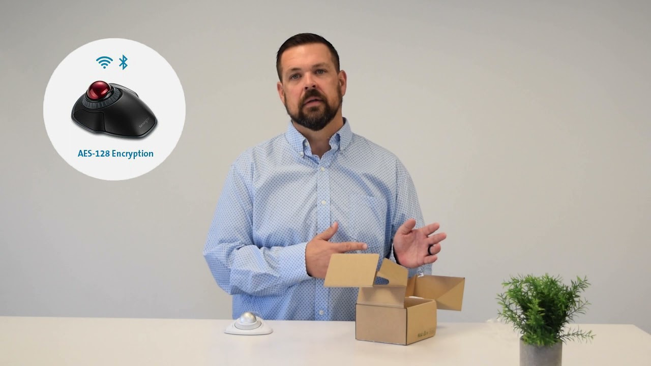 Kensington Unboxed: Orbit®️ Wireless Trackball with Scroll Ring