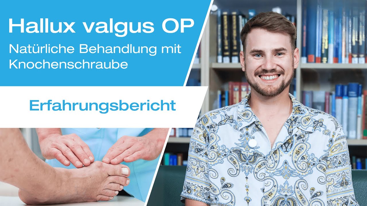 Hallux valgus OP mit Shark Screw® - Erfahrung & Einblicke vom Patienten und Chirurgen