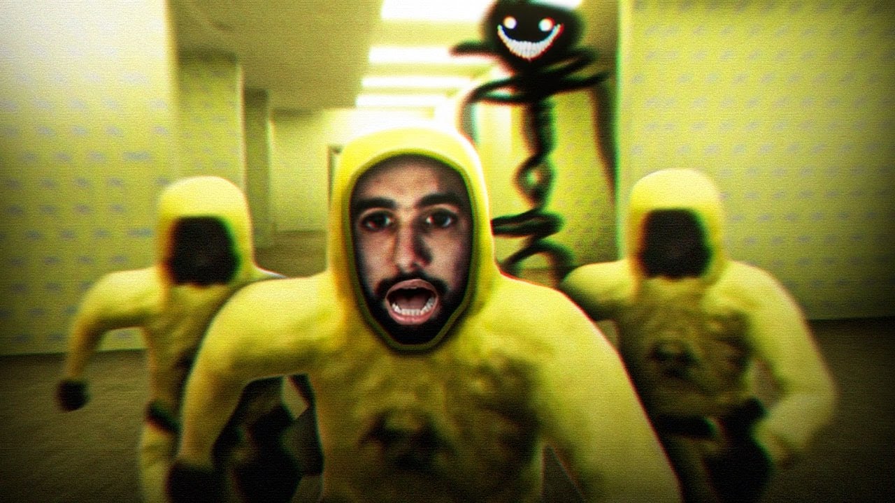 me and the boys get stuck in the backrooms