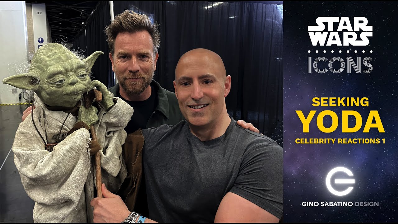 Seeking Yoda: Yoda puppet celebrity reactions 1