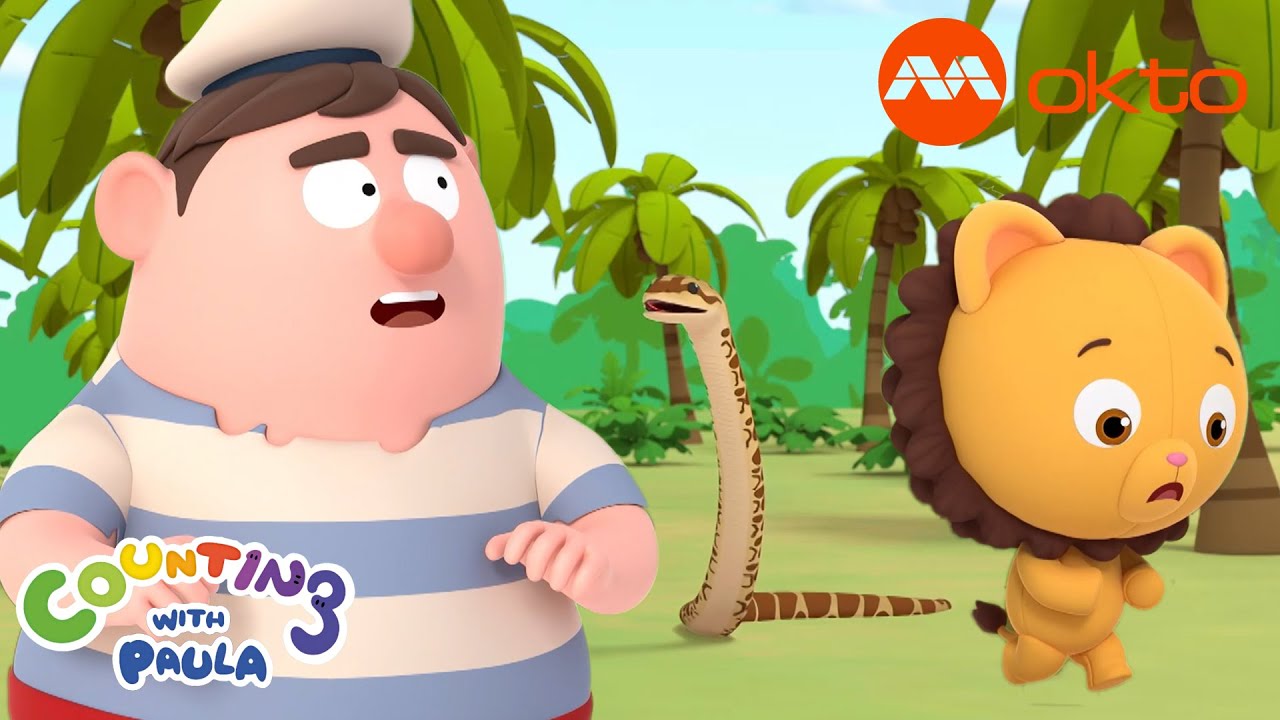A SNAKE is about to ATTACK! Stay calm, Billy! | Counting with Paula S7E34 | @mediacorpokto