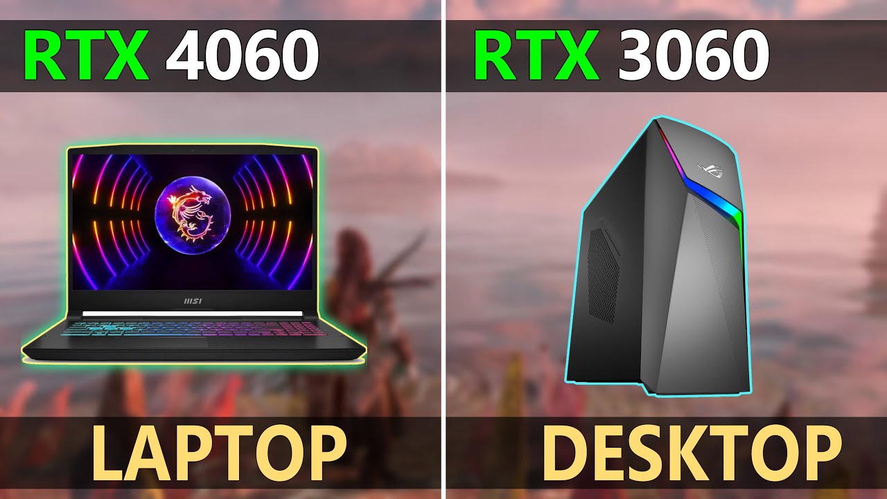 RTX 4060 Laptop vs RTX 3060 Desktop | 1080P Gaming Test &ndash; Which One Wins? 🎮🔥