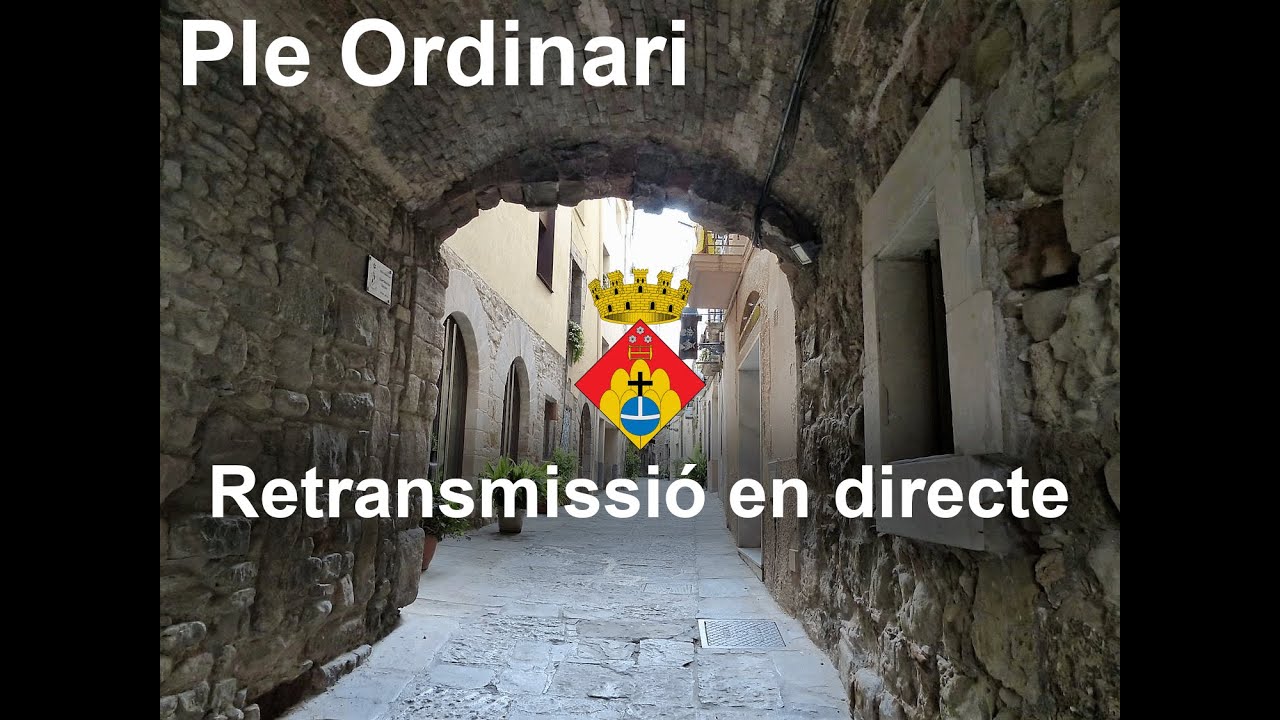Ple ordinari del dia 27 de febrer de 2025. Ajuntament Monistrol de Montserrat
