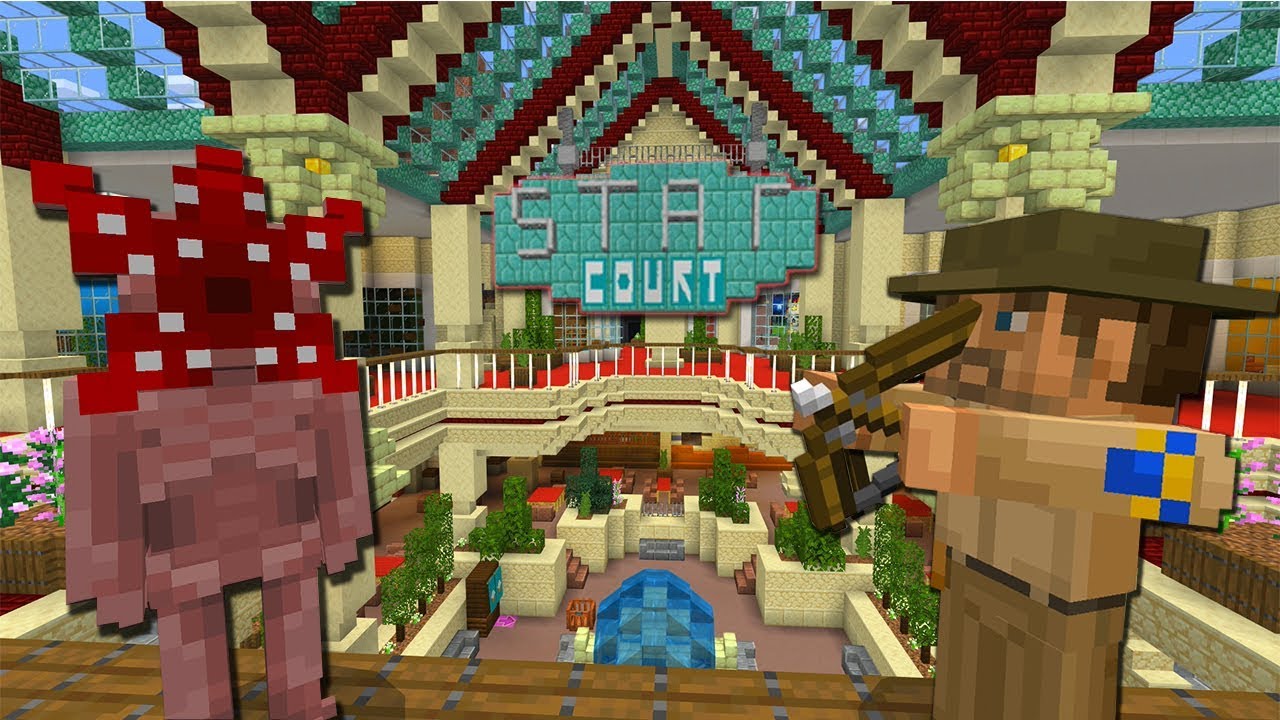 Minecraft Xbox - Stranger Things Season 3 ( Starcourt Mall ) | Hide and seek