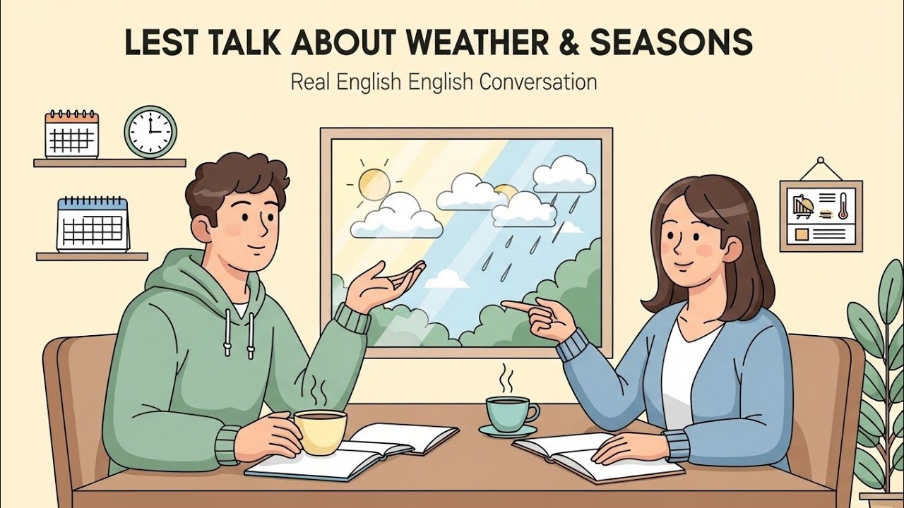Learn English Through Weather 🌤️ | Full Podcast for Beginners | English Made Easy Hub