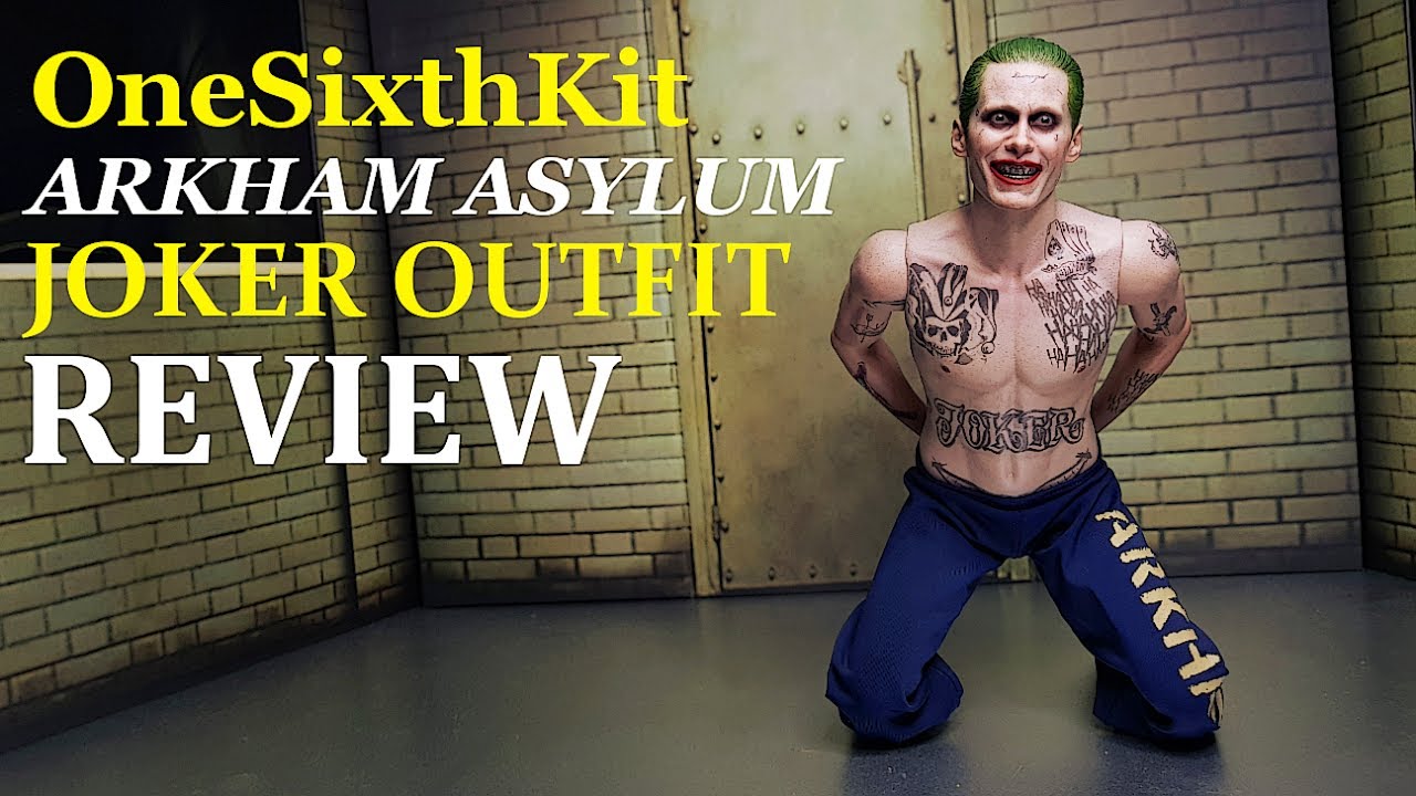 HOT TOYS JOKER ONESIXTHKIT ARKHAM ASYLUM OUTFIT REVIEW PART 1