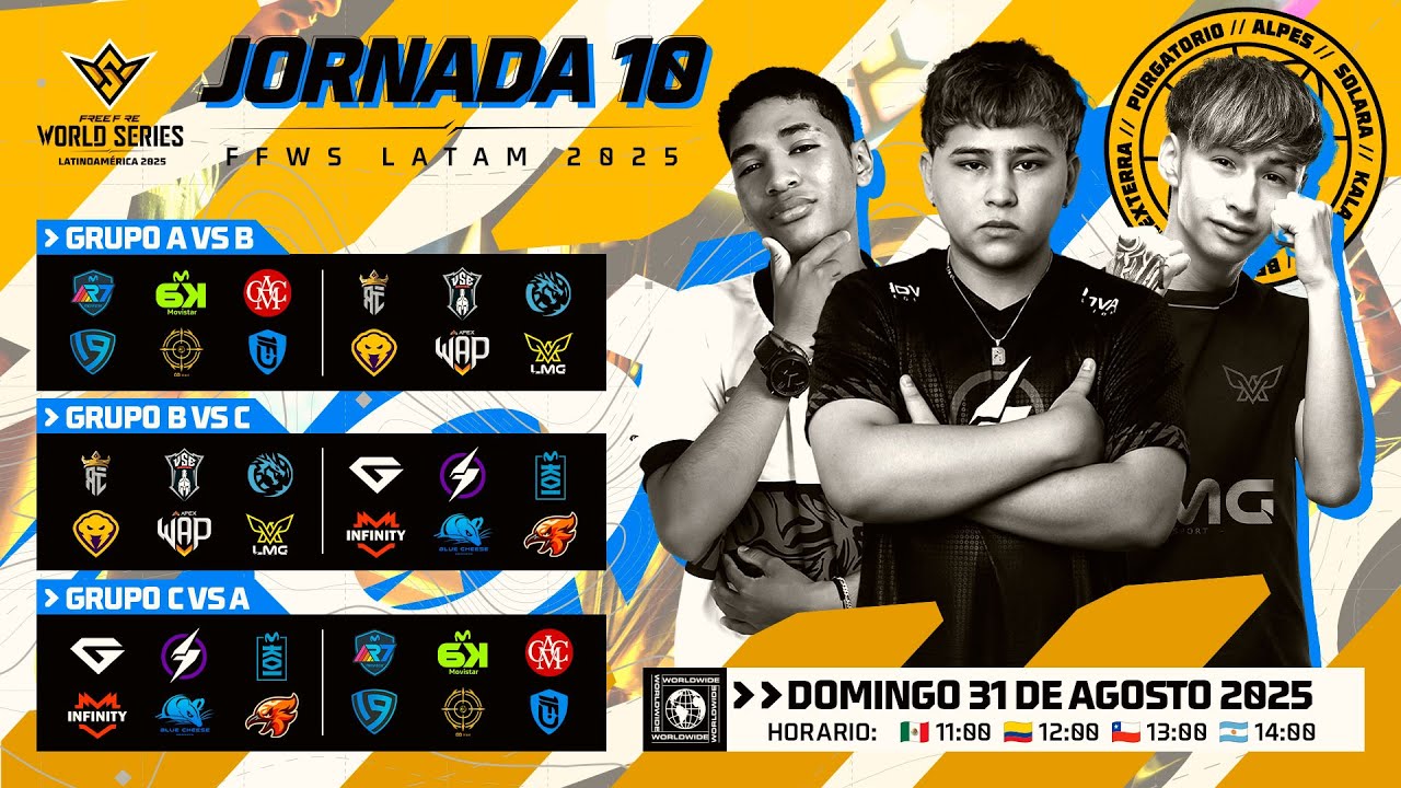 ¡Jornada 10 FFWS 2025! 🔥 | FFWS LATAM 🏆