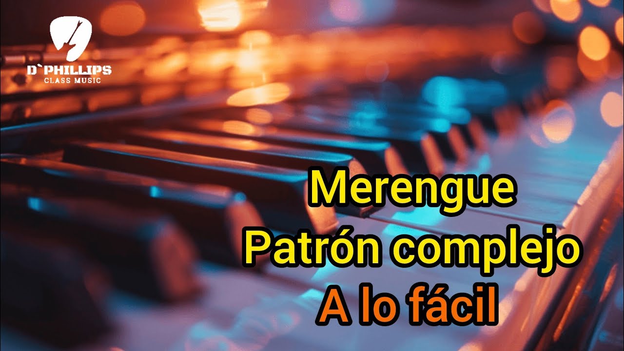 Patrón de merengue muy adictivo y fácil de hacer