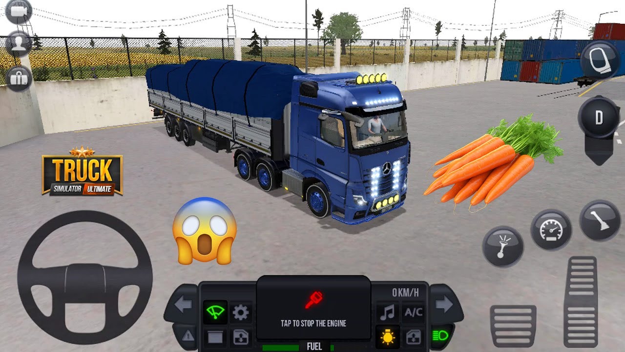 🚚🌾 Farm Fresh Carrot Cargo Transport 📦🥕💨