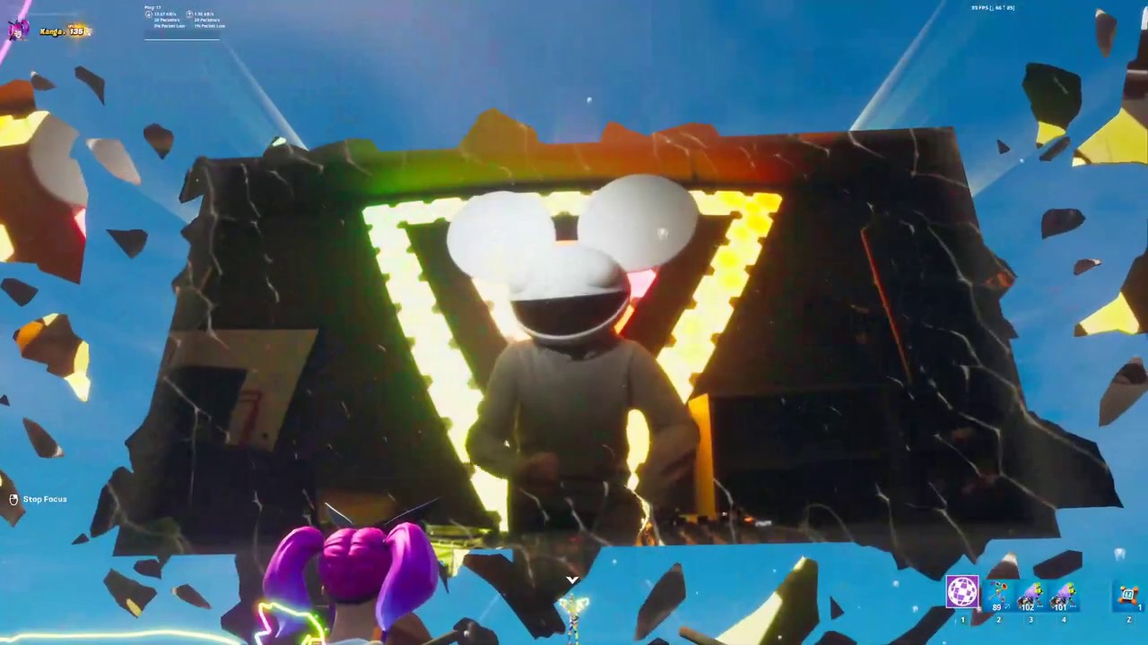 Fortnite Party Royale deadmau5 FULL SET *1080p No Talking*