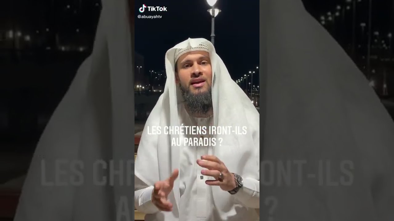 Les chr&eacute;tiens iront-ils au paradis? #islam #shorts