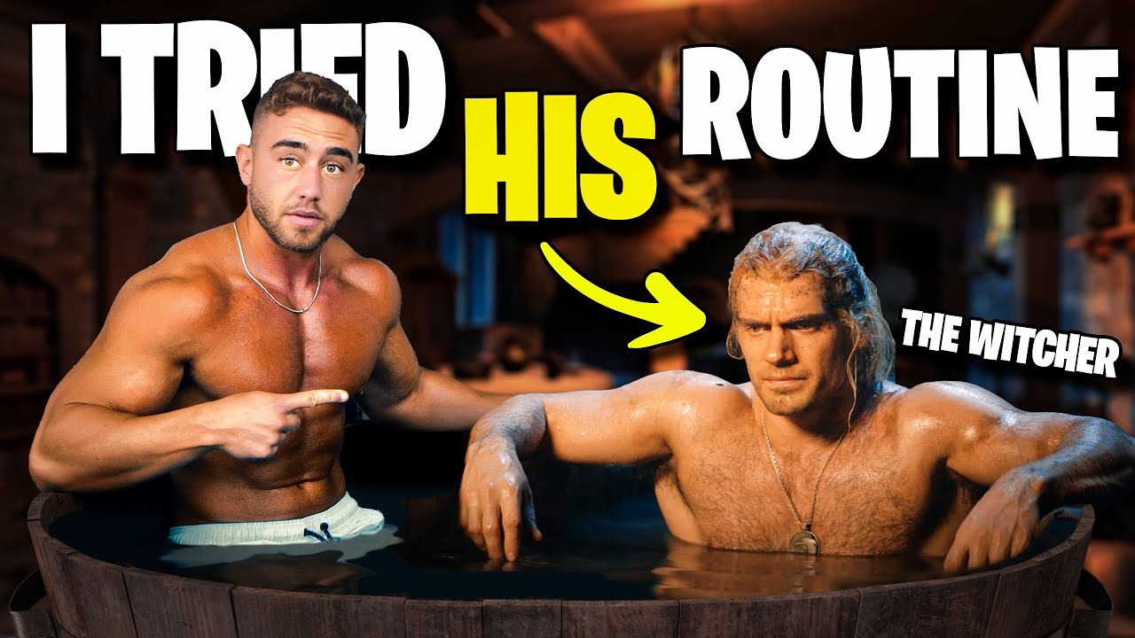 I followed Henry Cavill's Routine for THE WITCHER for 24 Hours