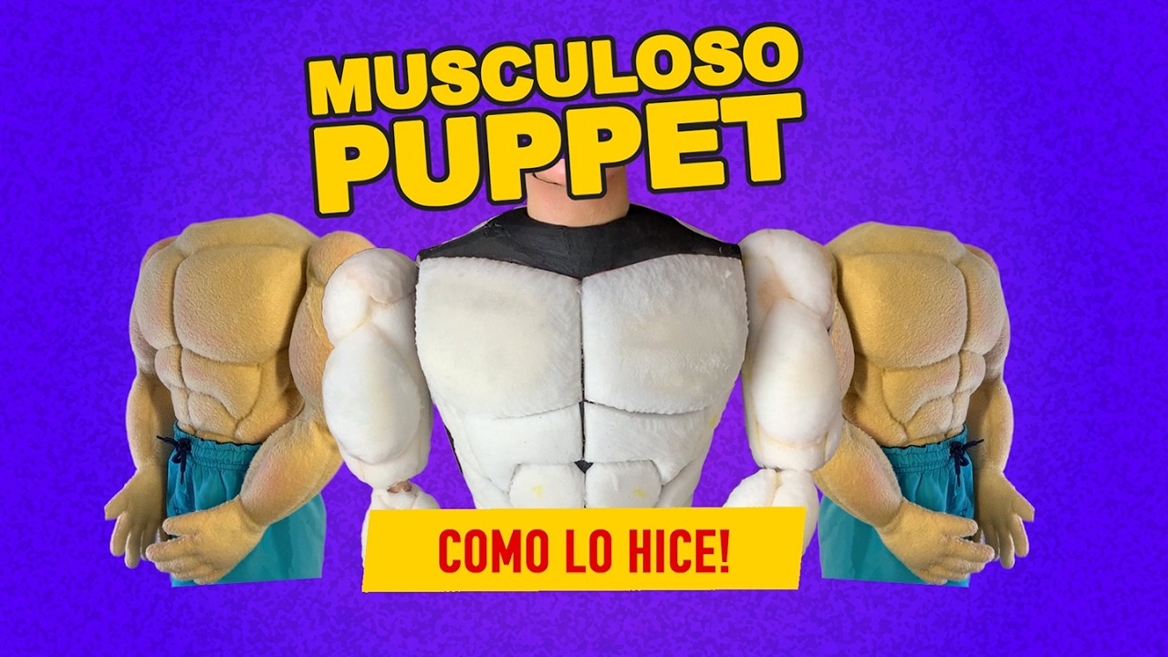 CUERPO MUSCULOSO para Puppet