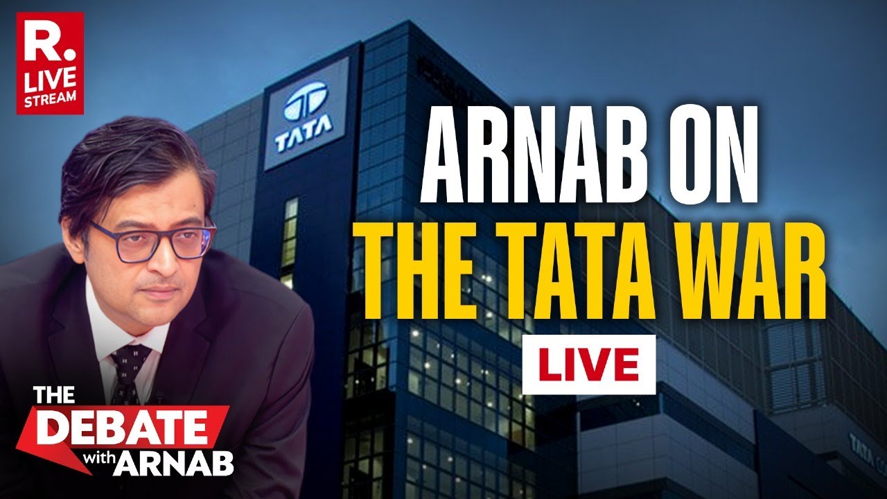 Debate with Arnab LIVE: Noel Tata Vs 4 Trustees, Biggest Corporate War in India’s History Breaks Out