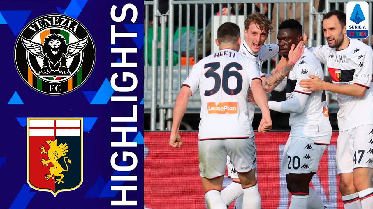 Venezia vs Genoa 1-1 Highlights | Serie A 2021/2022