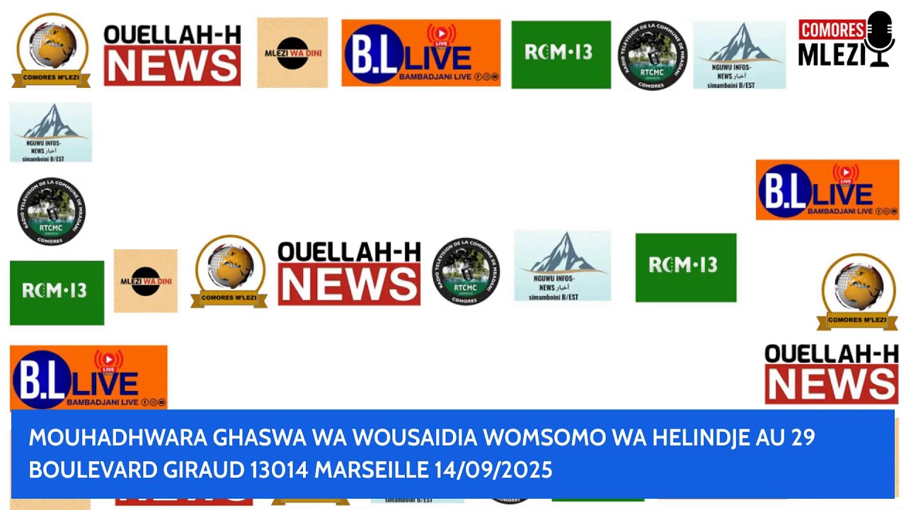 MOUHADHWARA WAHOMDJI WAHE LINDJE YA MBOUDE