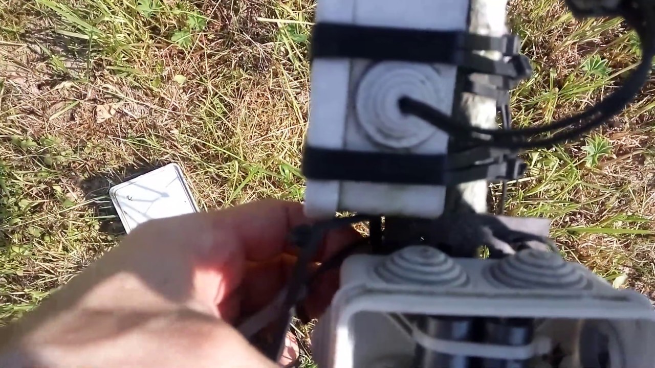 Установка симметрирующего балуна 1:1 на антенну Inverted-V. Часть-1.