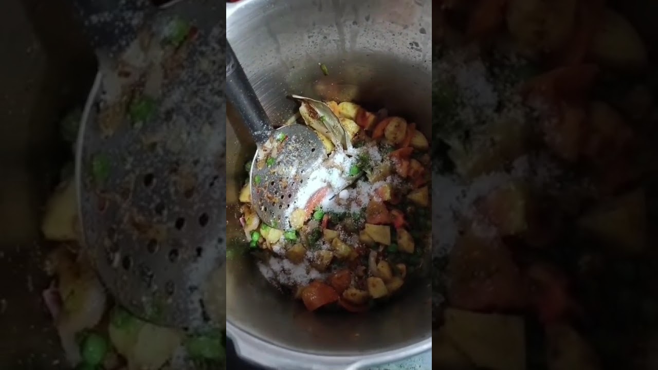 Veg pulao 🫛🫑🧡