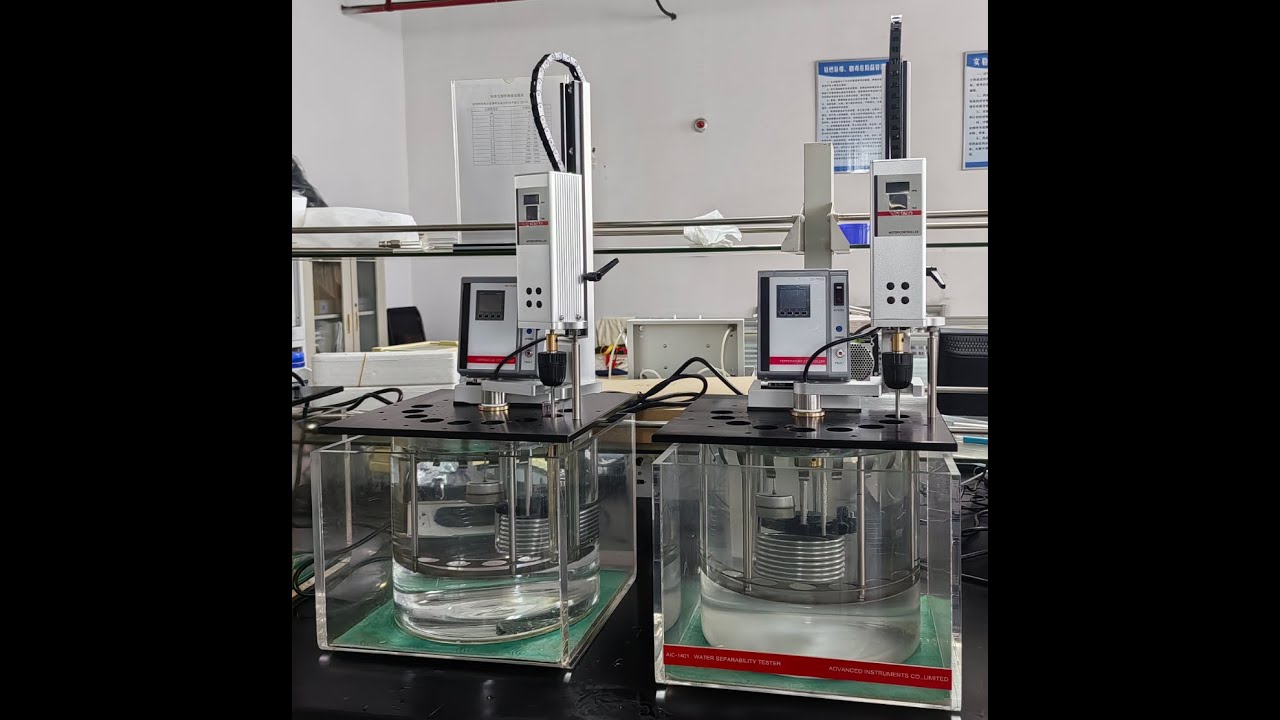 ASTM D1401 Herschel Emulsifier Water Separability Test Apparatus