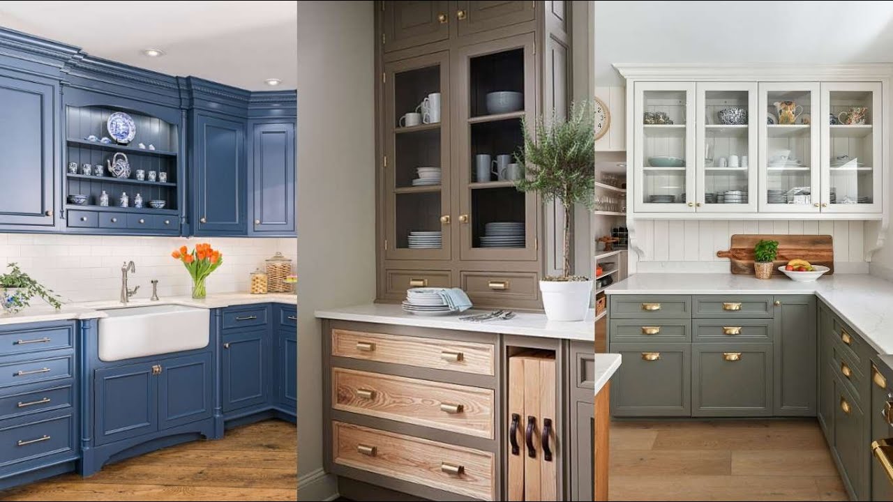 Colorful Kitchen Cabinets Inspiration Ideas || Perfect Painting Kitchen Cabinets Makeover Guide